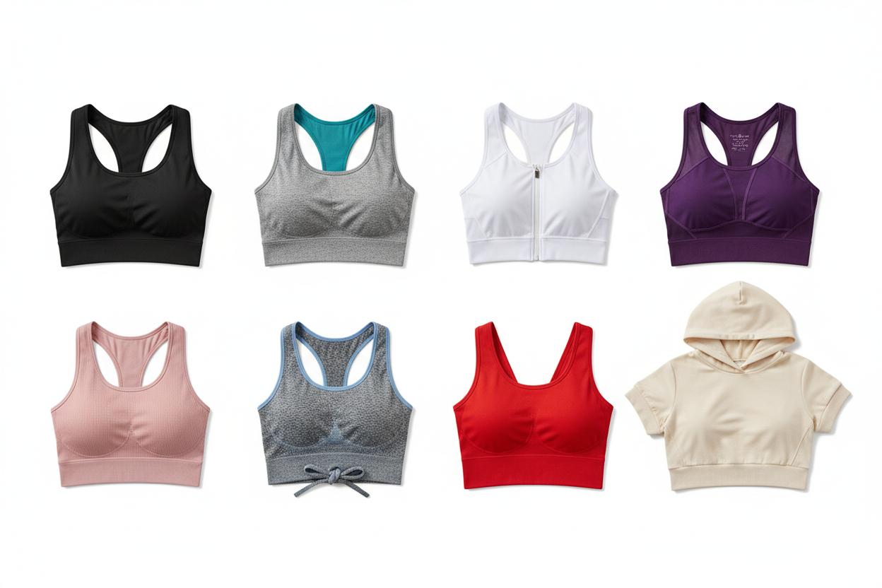 WOMEN GYM CROP TOP