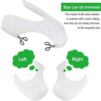 Crease Protector Shoe Anti Crease Bending Crack Toe Cap Support Shoe Stretcher Lightweight Keeping Shield Sneakers winter care