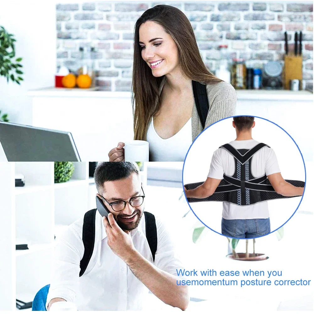 DW WEARS - UNISEX ADJUSTABLE BACK BRACE