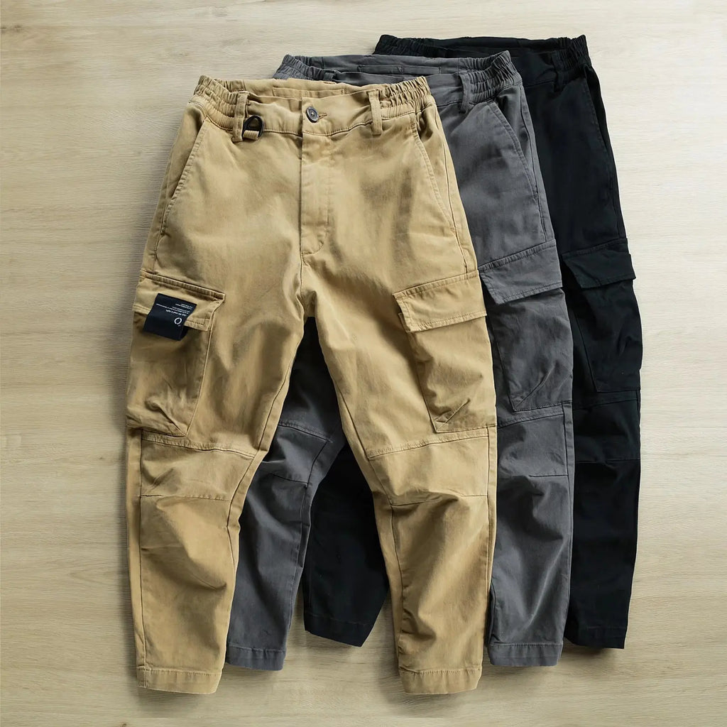 DW WEARS - MEN RETRO LOOSE CARGO PANTS