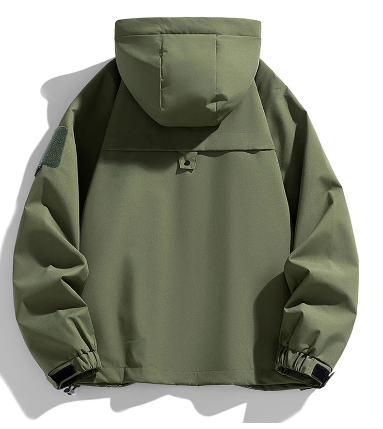 DW WEARS - MEN HOODED WINDBREAKERS