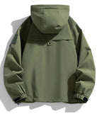 DW WEARS - MEN HOODED WINDBREAKERS