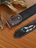 DW WEARS - UNISEX RETRO EMBOSSED BELT ( 20% DISCOUNT )