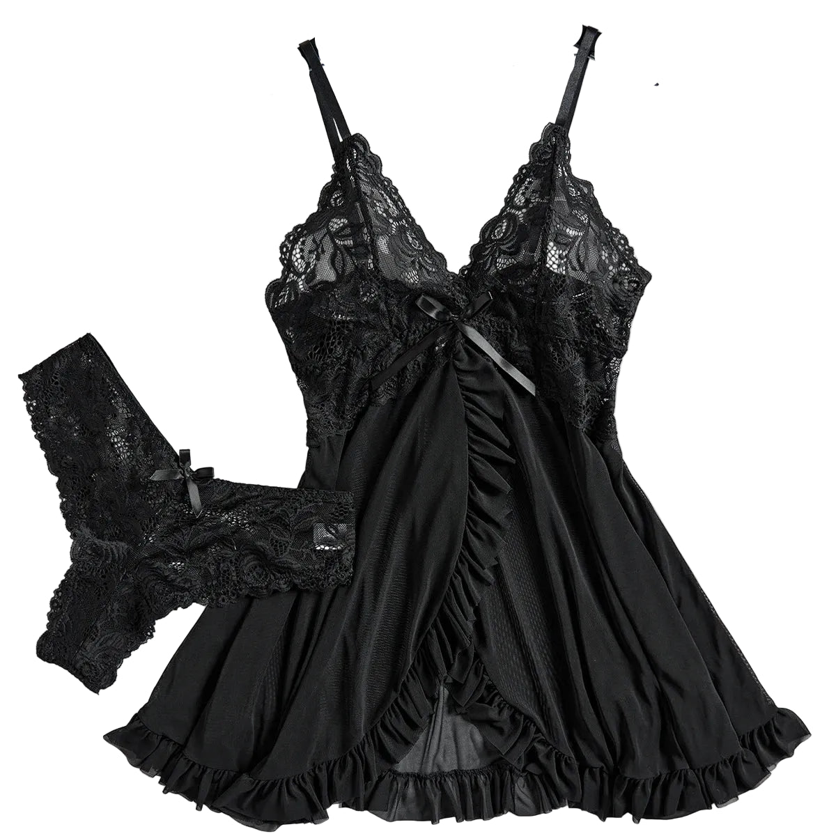 DW WEARS - SUMMMER TRANSPARENT SEE THROUGH DRESS
