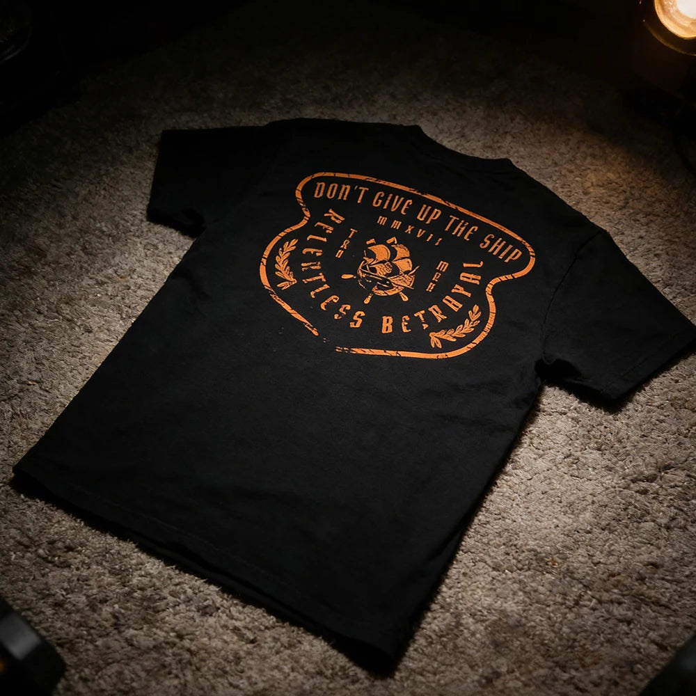 DW WEARS - UNISEX GYM SHIRT ( DON'T GIVE UP THE SHIP ) / 20% DISCOUNT
