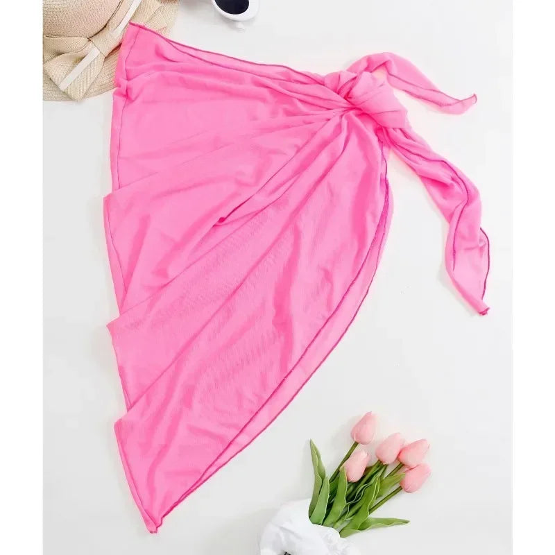 DW WEARS - WOMEN SUMMER BEACH WRAP DRESS