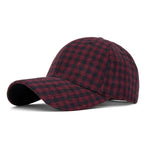 DW WEARS - UNISEX PLAID BASEBALL CAP