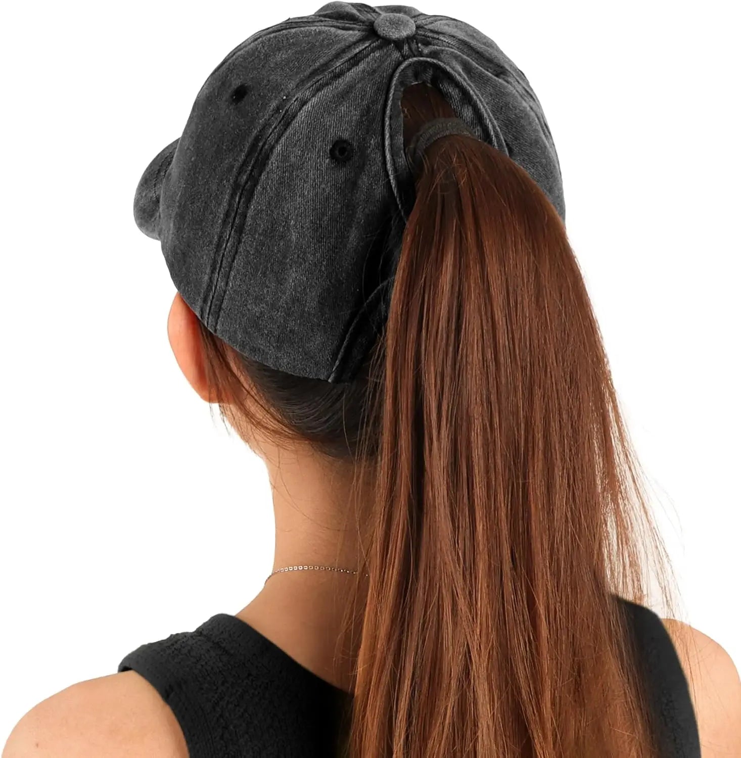 DW WEARS - WOMEN PONYTAIL HAT ( ADJUSTABLE )