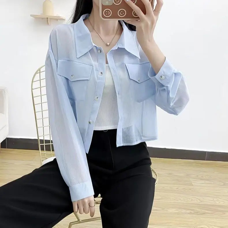 DW WEARS - WOMEN SUMMER LOOSE CARDIGAN JACKET