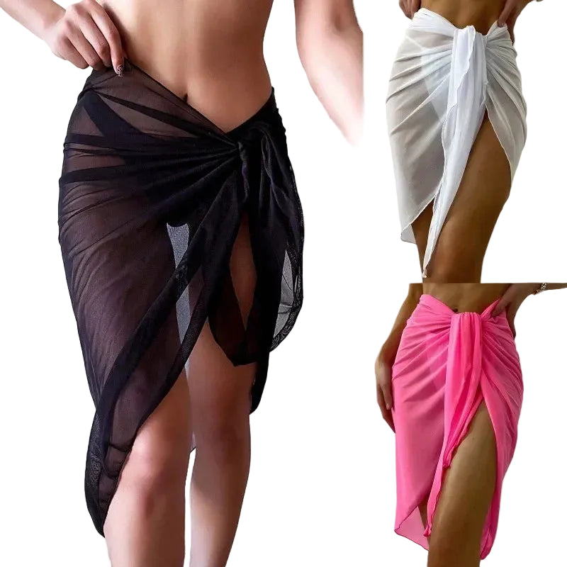 DW WEARS - WOMEN SUMMER BEACH WRAP DRESS