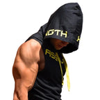 DW WEARS - MEN SLEEVELESS HOODIE