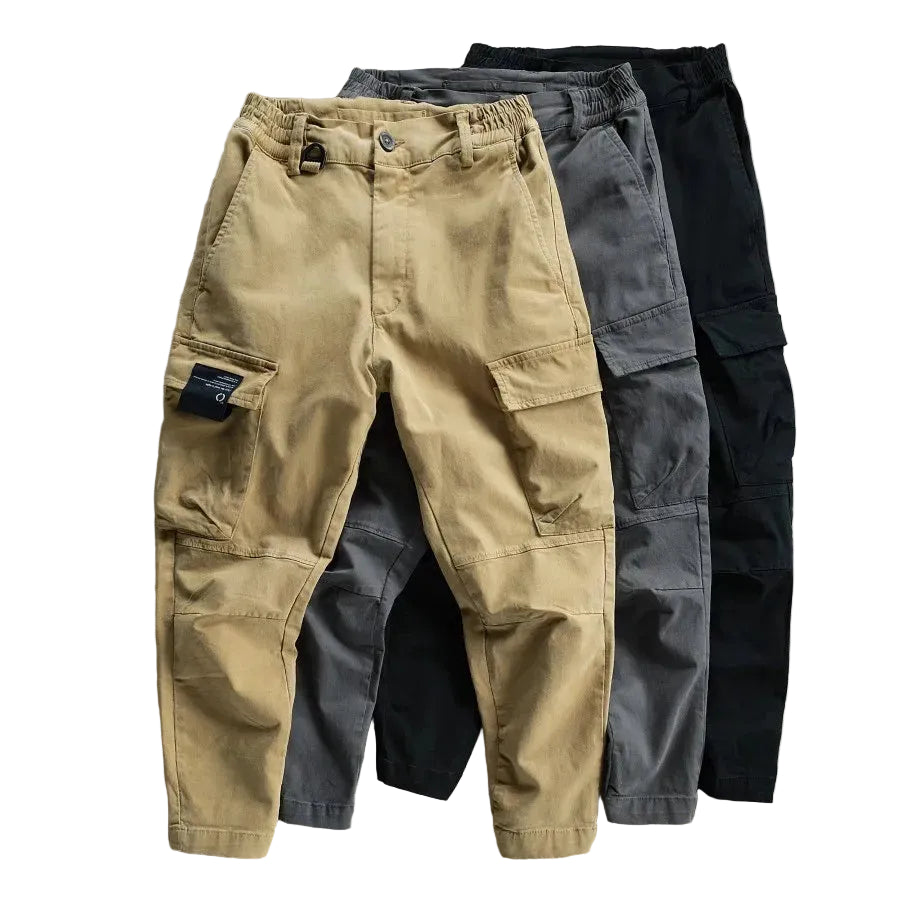 DW WEARS - MEN RETRO LOOSE CARGO PANTS