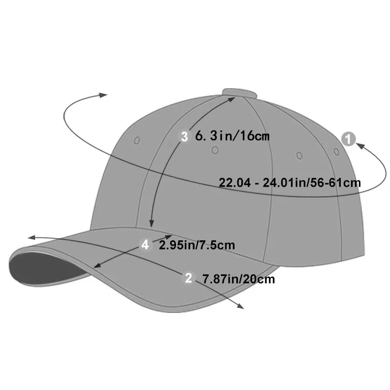 DW WEARS - MEN BASEBALL HAT ( EMBROIDERED )