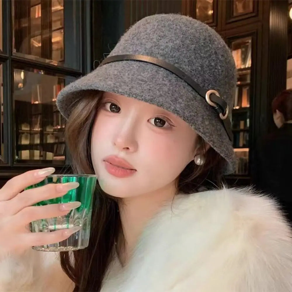 DW WEARS - WOMEN WOOLEN RETRO HAT