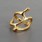 DW WEARS - WOMEN ADJUSTABLE DRIP GLAZE RING