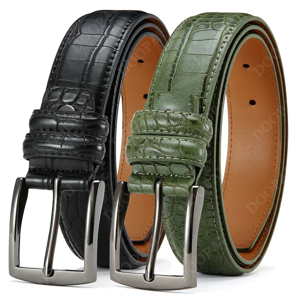 DW WEARS - MEN LEATHER STRAP BELT / 20% DISCOUNT