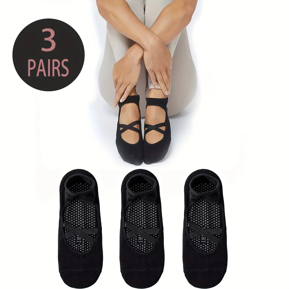 DW WEARS - WOMEN NON SLIP YOGA SOCKS