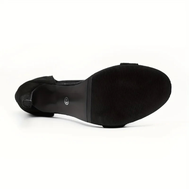 DW WEARS - WOMEN BELT BUCKLE HEELS