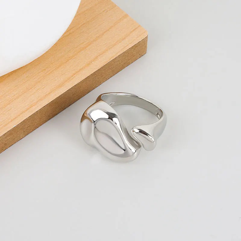 DW WEARS - WOMEN ADJUSTABLE DRIP GLAZE RING