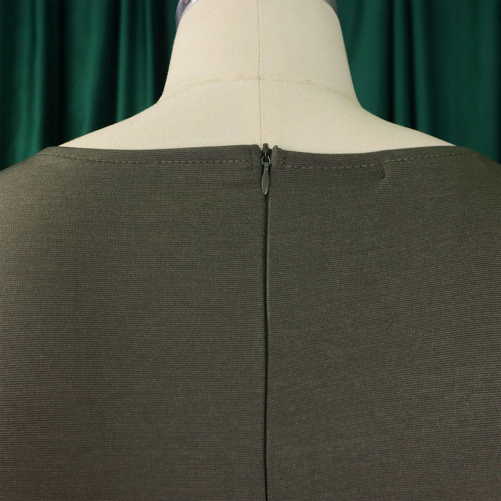 DW WEARS - WOMEN OFFICE DRESS ( HALF SLEEVE SHEATH )