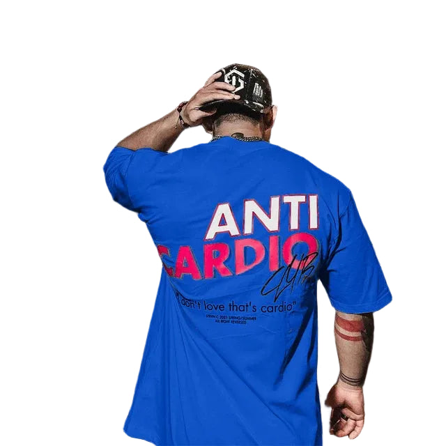 DW WEARS - MEN GYM SHIRT ( ANTI-CARDIO ) / 20% DISCOUNT