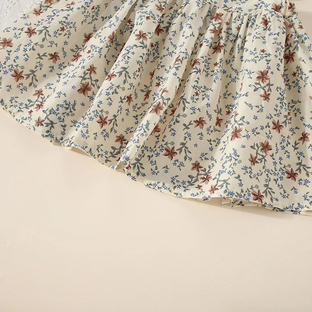 DW WEARS - KIDS SUMMER DRESS ( FLORAL )