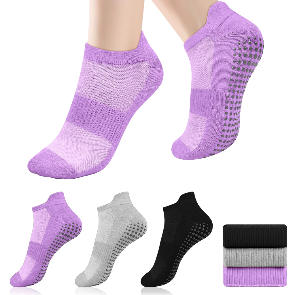 DW WEARS - WOMEN YOGA & PILATES SOCKS ( MESH )