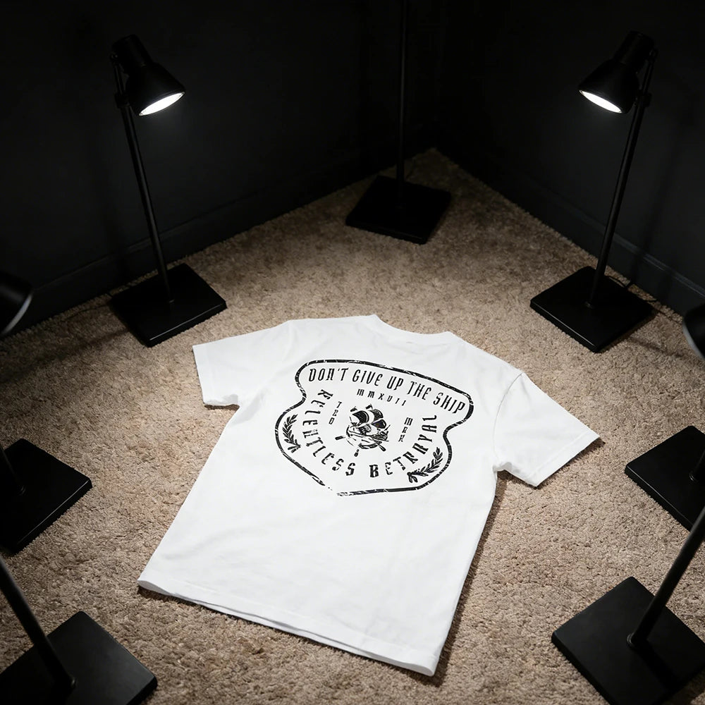 DW WEARS - UNISEX GYM SHIRT ( DON'T GIVE UP THE SHIP ) / 20% DISCOUNT