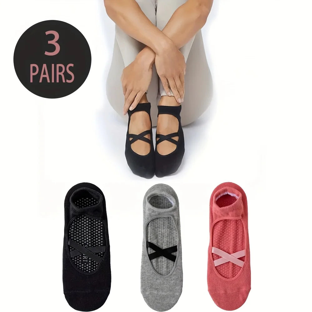 DW WEARS - WOMEN NON SLIP YOGA SOCKS
