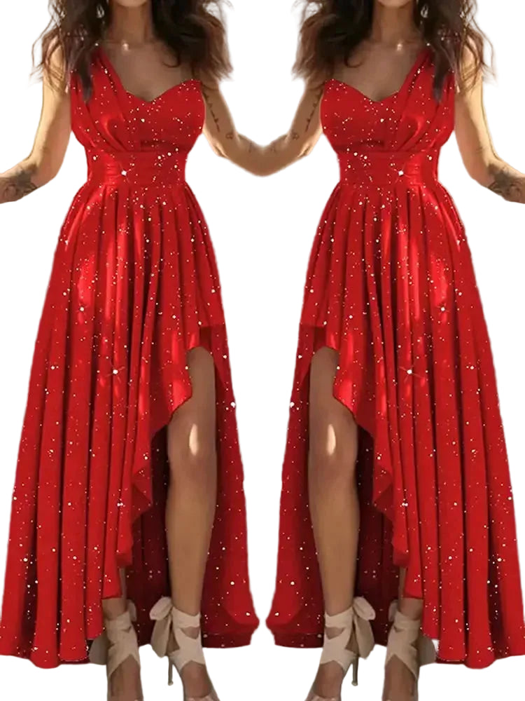 DW WEARS - WOMEN EVENING DRESS ( RED COCKTAIL )