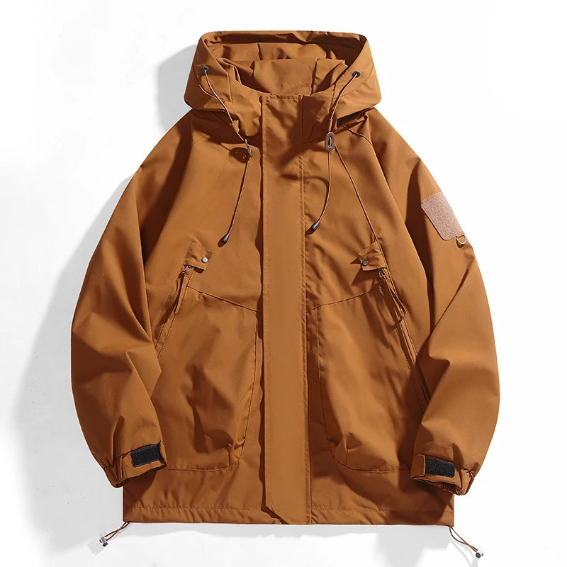 DW WEARS - MEN HOODED WINDBREAKERS