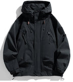 DW WEARS - MEN HOODED WINDBREAKERS
