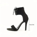 DW WEARS - WOMEN BELT BUCKLE HEELS