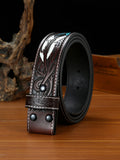 DW WEARS - UNISEX RETRO EMBOSSED BELT ( 20% DISCOUNT )