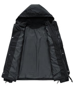 DW WEARS - MEN HOODED WINDBREAKERS