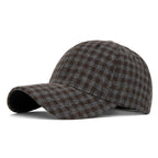 DW WEARS - UNISEX PLAID BASEBALL CAP