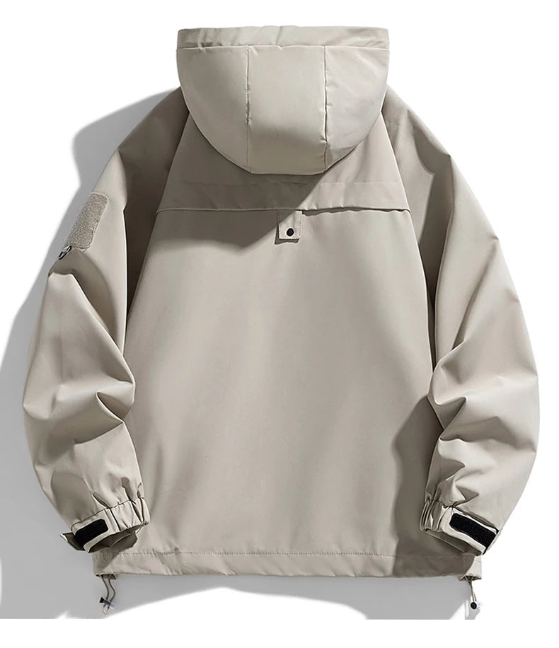 DW WEARS - MEN HOODED WINDBREAKERS