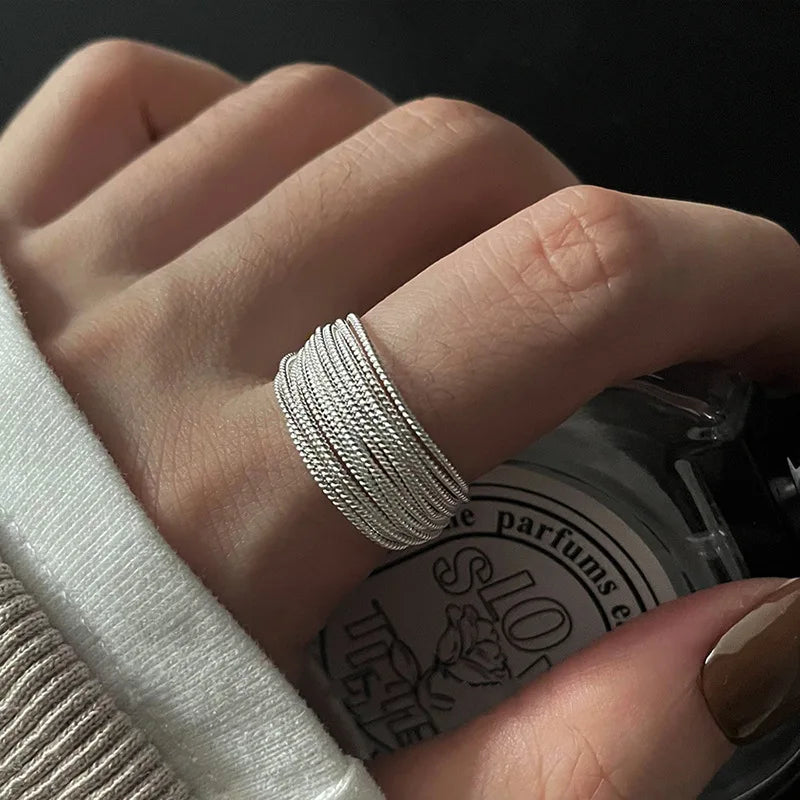 DW WEARS - WOMEN ADJUSTABLE DRIP GLAZE RING