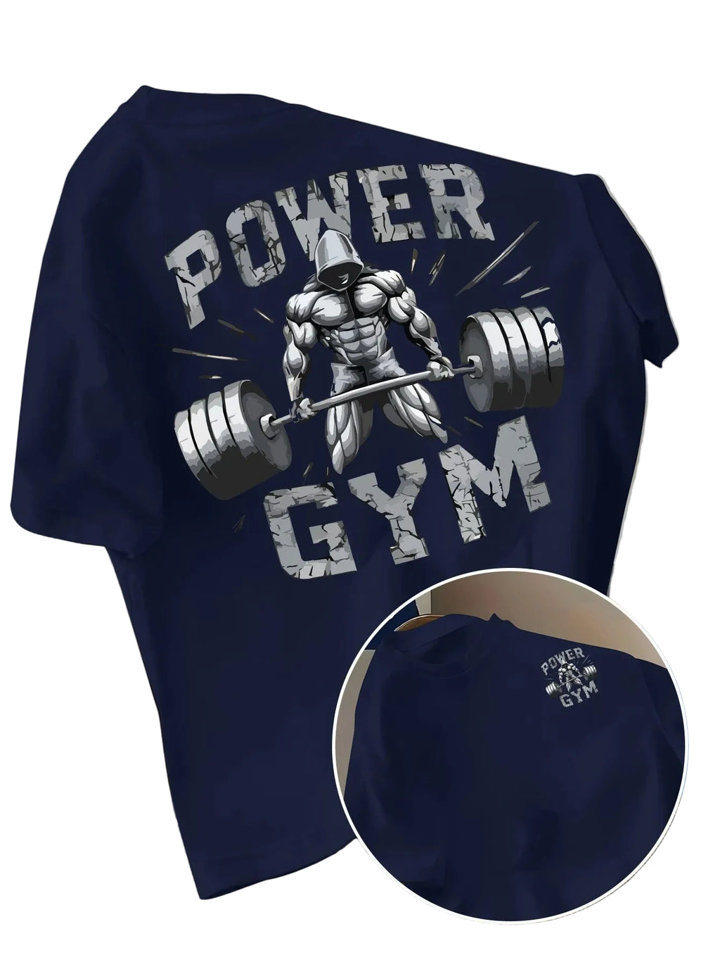 DW WEARS - UNISEX GYM SHIRT ( POWER GYM )