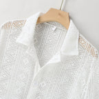 DW WEARS - MEN SUMMER SEE THROUGH SHIRT