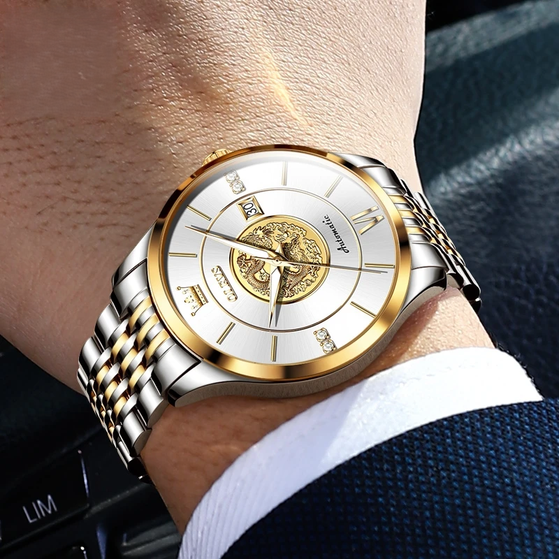 DW WEARS - MEN AUTOMATIC WATCH ( OLEVS )