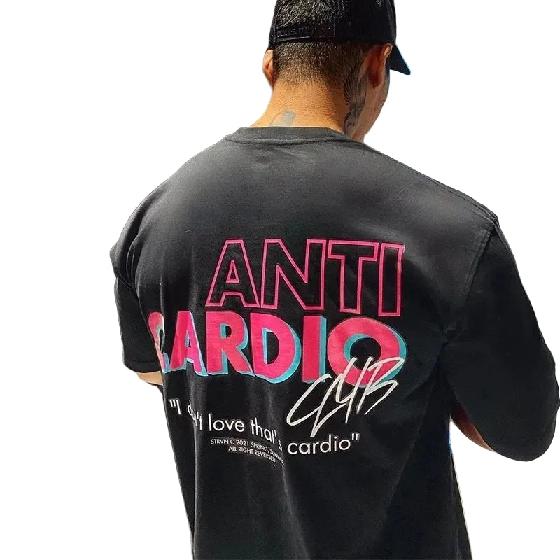 DW WEARS - MEN GYM SHIRT ( ANTI-CARDIO ) / 20% DISCOUNT