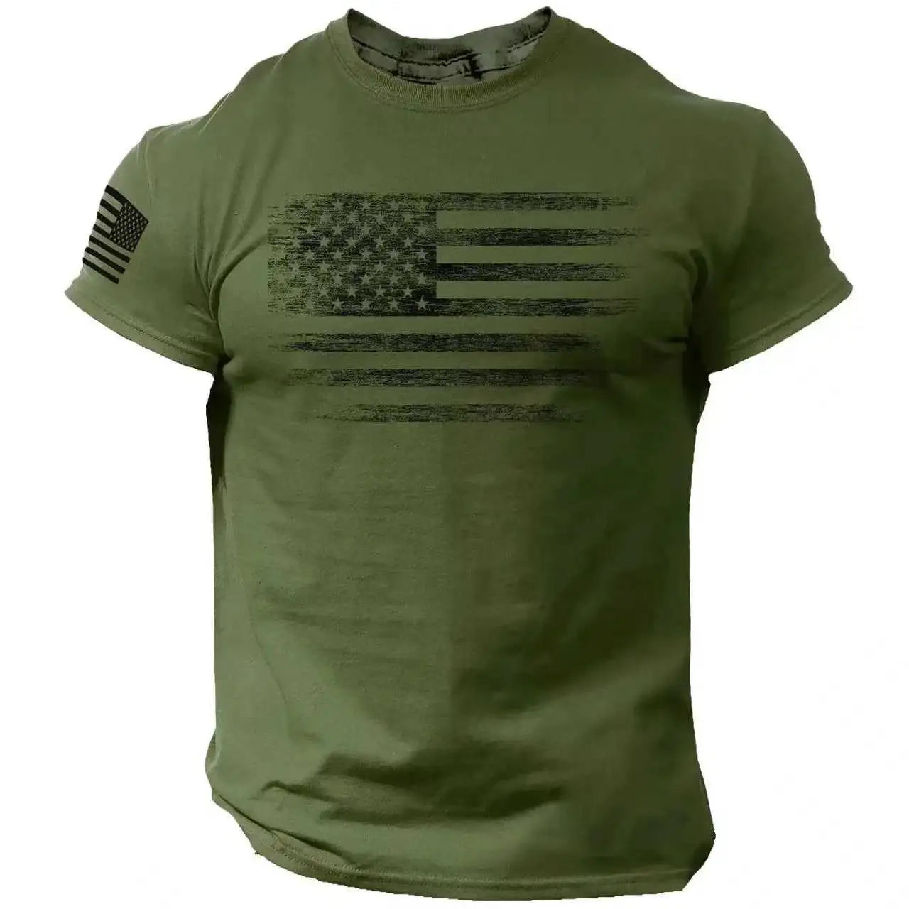 DW WEARS - MEN USA FLAG T-SHIRT / 20% DISCOUNT