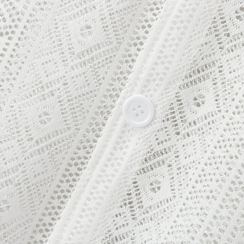 DW WEARS - MEN SUMMER SEE THROUGH SHIRT