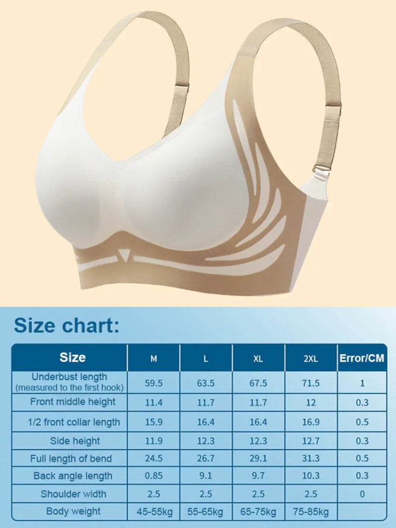 DW WEARS - WOMEN NO STEEL SEAMLESS BRA