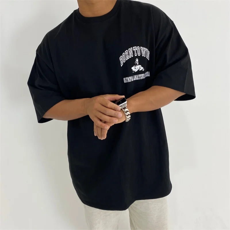 DW WEARS - MEN OVERSIZED LOOSE SHIRT