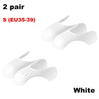 4Pcs Crease Protector Shoe Head Stretcher Sneaker Anti Crease Wrinkled Fold Shoe Support Toe Cap Sport Crease Protector Dropship