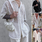 DW WEARS - MEN SUMMER SEE THROUGH SHIRT