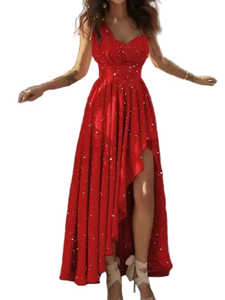 DW WEARS - WOMEN EVENING DRESS ( RED COCKTAIL )