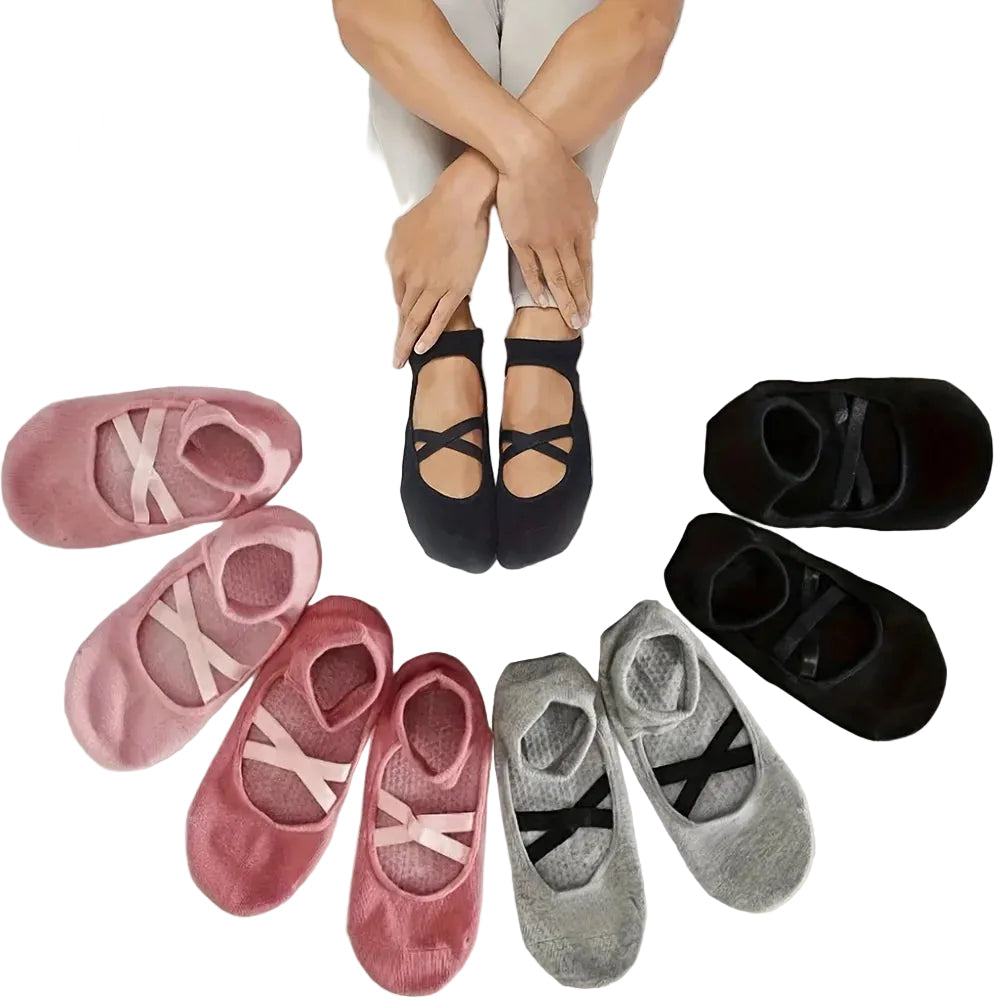 DW WEARS - WOMEN NON SLIP YOGA SOCKS